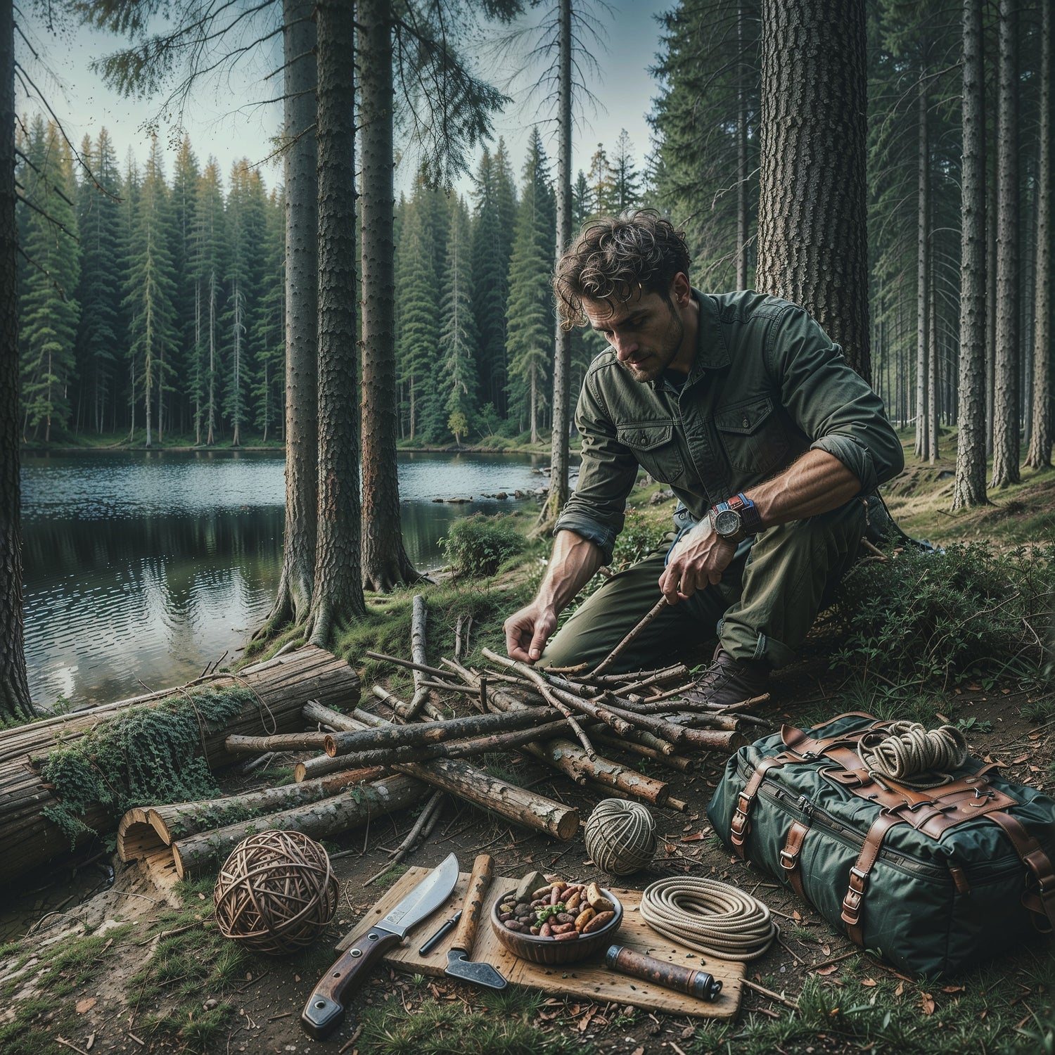 Les-Meilleurs-Couteaux-Bushcraft-pour-vos-Aventures-en-Plein-Air La Forge du Monde