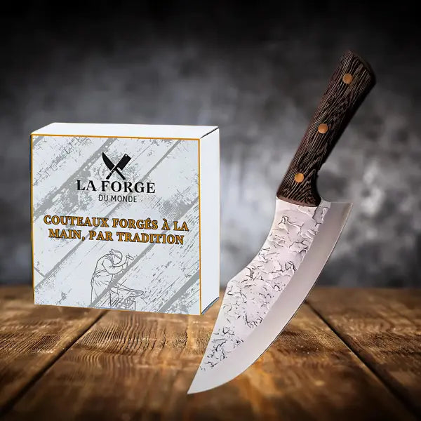 COUTEAU DE CHEF NORDIQUE - SERIE RAGNAR La Forge du Monde